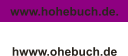 www.hohebuch.de.   hwww.ohebuch.de